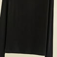 thumbnail image 5 of Taqqpue Long Sleeve Shirts for Women Cotton Crewneck Casual T-Shirts Pajama Tops Loose Solid Casual Home Blouse Shirts Soft Basic Tee Long Sleeve Tops Women, 5 of 6
