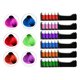 thumbnail image 4 of Tiza para el cabello de 6 colores para tinte temporal para el cabello para niños, adultos, niños, loco, no tóxico, seguro, lavable, tinte para el cabello para niñas oso de fresa Hogar, 4 of 5