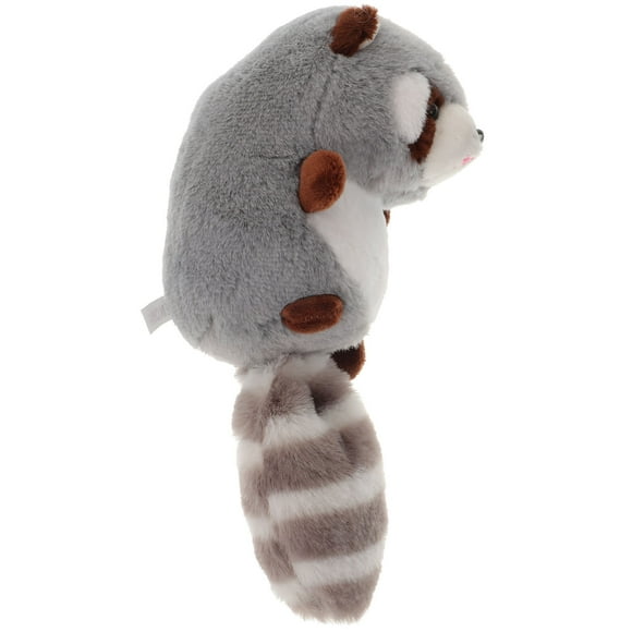 UPGRATOR Plushies Keychain Plush Key Chain Grey Metal Car Decor for Teens 1Pcs