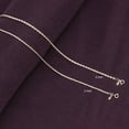 thumbnail image 3 of LeCalla Sterling Silver Rope Chain Necklace, 2MM, 18 Inch, Anti-Tarnish Jewelry for Women, 3 of 7