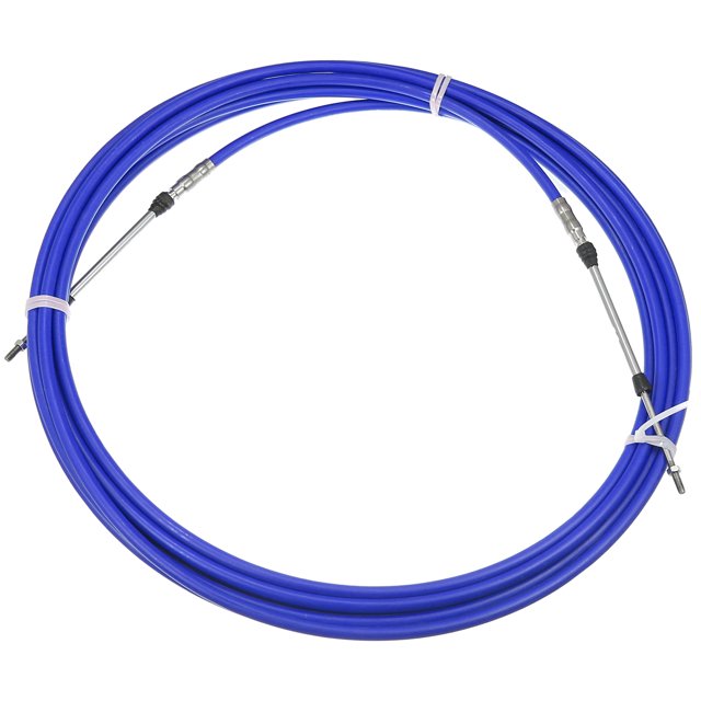 1uds 30 Pies 354 Pulgadas Acelerador Cambio Remoto Control Caja Cable Azul Unique Bargains cables de freno para deportes motorizados