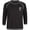 Black, variant on Boys Swim Shirt - UPF50+ Sun Protection Quick Dry Long Sleeve Rash Guard Shirts for Boys