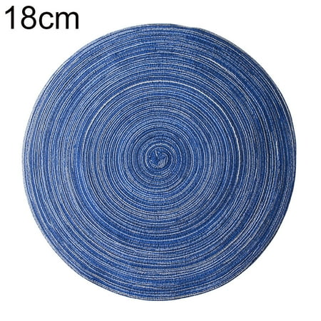 

YeccYuly Round Heat Insulation Table Mug Mat Pad Placemat Non-slip Coasters Home Decor