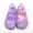 Purple, variant on EliteGoogv Girls Jelly Mary Jane Shoes Round Toe Slip On Flat Sandals for Kids Party Dance Beach Summer Footwear US:13/7-8 Years