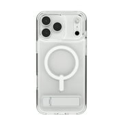 ZAGG Clear Snap with Kickstand - Apple iPhone 17 Pro Max Clear Case with MagSafe and Built-In Kickstand