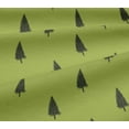 thumbnail image 4 of oneOone Viscose Jersey Fabric Tree Ikat Print Fabric By Yard 60 Inch Wide, 4 of 4