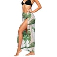 thumbnail image 5 of SPZTXS Sheer Wrap Sarong Cover Upfor Women Print Summer Beach Swim Cover Up Sun Protection Wrap Shawl, 5 of 7