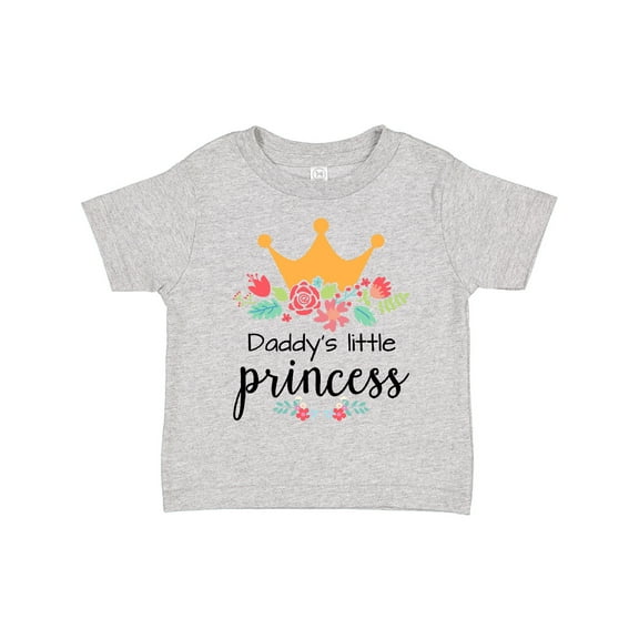 Inktastic Daddy's Little Princess Girls Toddler T-Shirt