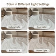 thumbnail image 7 of ODIKA 4'x6' Washable Area Rug Stain Resistant, Low Pile, Easy Care Swirl Vein Livingroom Playroom Brushstroke Abstract Minimalist Refined for Dorm Room, Small Living, 7 of 7