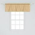 thumbnail image 2 of Ambesonne Ice Cream Valance Pack of 2, Grunge, 54"X18", Multicolor, 2 of 4