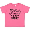 thumbnail image 3 of Inktastic My Best Friend is My Pappy with Hearts Boys or Girls Baby T-Shirt, 3 of 5