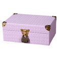 thumbnail image 4 of predolo Farmhouse Style Wooden Storage Box Combination Lock Media Holder for Living Room Style B, 4 of 8