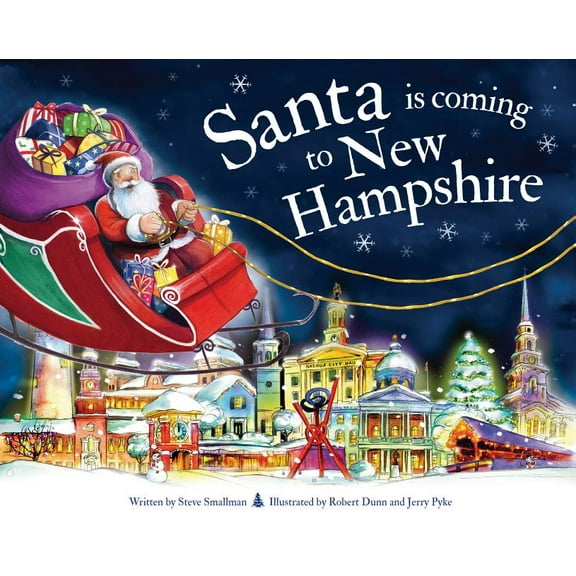 Santa Is Coming...: Santa Is Coming to New Hampshire (Hardcover)