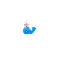 thumbnail image 2 of Mini 3D Printed Animals Cute Whale Figurine 1.5 Inch Small Squeeze Toys Cute Aesthetic Room Decor for Desk Shelf and Gaming Spaces, 1 Pack, 2 of 6