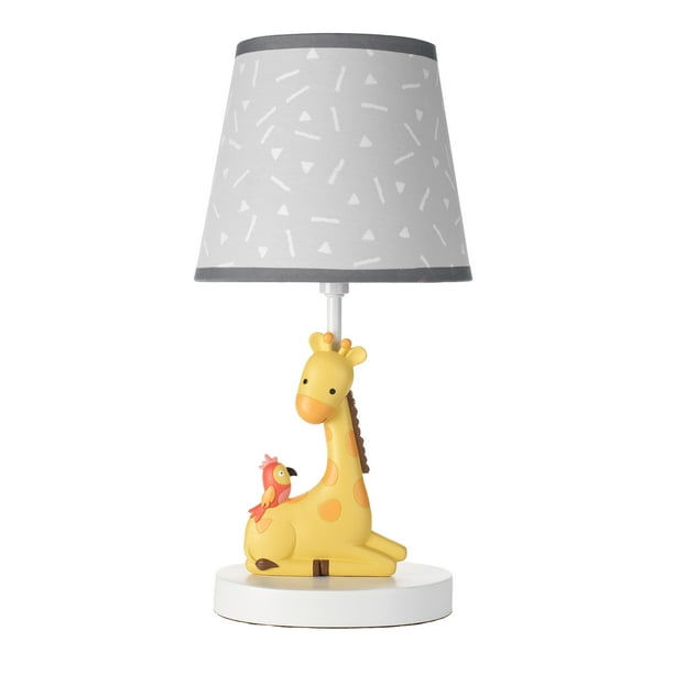 Bedtime Originals Mighty Jungle Giraffe, Giraffe Table Lamp Nursery