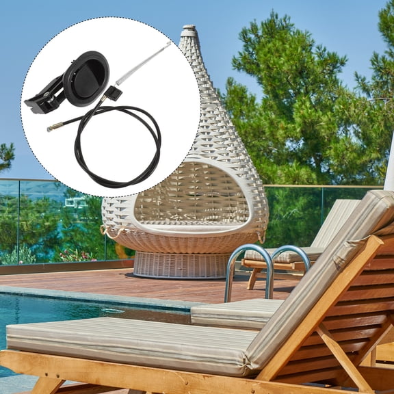 SEWCHICS Universal Recliner Release Pull Handle with ABS Steel Wire, Easy to Install Replacement Part for Recliner Chairs