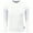 White, variant on Shaka Wear Men's Thermal Long Sleeve Crewneck Waffle Shirt XS-5XL