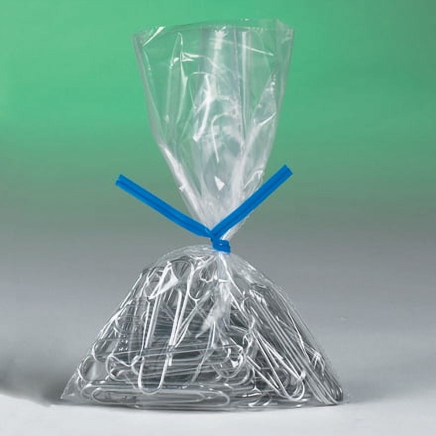 CleverDelights 18x24 Inch Clear Poly Bags - 1 Mil Thick, Pack Of 1000, FDA/USDA Approved For Food Storage