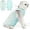 Ice Silk Blue, variant on XiHAMA Cat Recovery Suit for Abdominal Wounds or Skin Diseases, Cat Onesie for Cats After Surgery Female Kitten Recovery Suit, Breathable E-Collar Alternative for Cats After Spay Anti Licking Wounds