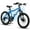 Blue-Model 1, variant on Ambifirner 20" Mountain Bike Alloy Frame with Dual-Disc Brake Unisex Design for Rider 4'2'-5'6"