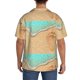 thumbnail image 3 of Balery Beach Footprint Camisa Casual de Manga Corta con Botones para Hombre, Texturizada, Estilo Cubano, para Playa, Verano-XX-Large, 3 of 5