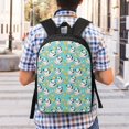thumbnail image 5 of Xecao Panda Bathing print Travel Backpack, Large Computer Backpack for Men Women, College School Rucksack Book Bag, 5 of 5