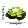 thumbnail image 2 of Agiferg Flower Lamp LED Latus Swimming Pool Garden Yard Pond Floating BlessWish Light, 2 of 2