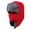 Red, variant on Winter Trapper Hats with Ear Flaps And Mask, Winter Windproof Ski Hat, Fur Hunting Hat, Snow Hat for Men Women, Mountain Climbing New Winter Fur Hats Windproof Thick Warm Winter Snow Cap