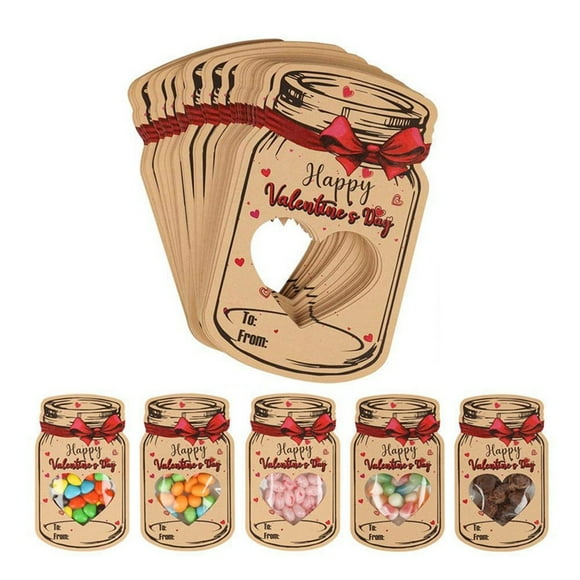 YEHGEQ Clearance Ornament Cute Valentine's Day Cards for Children: Creative Designs for Boys and Girls Perfect for Kindergarten Class Gifts A Warm Choice for Conveying and Love