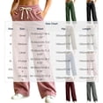 thumbnail image 4 of VBVC Women's Corduroy Drawstring Sweatpants , Baggy Ribbed Lounge Trousers For Women , Ladies' Wide Leg Casual Pants with Pockets, Pink , S-3XL, 4 of 9