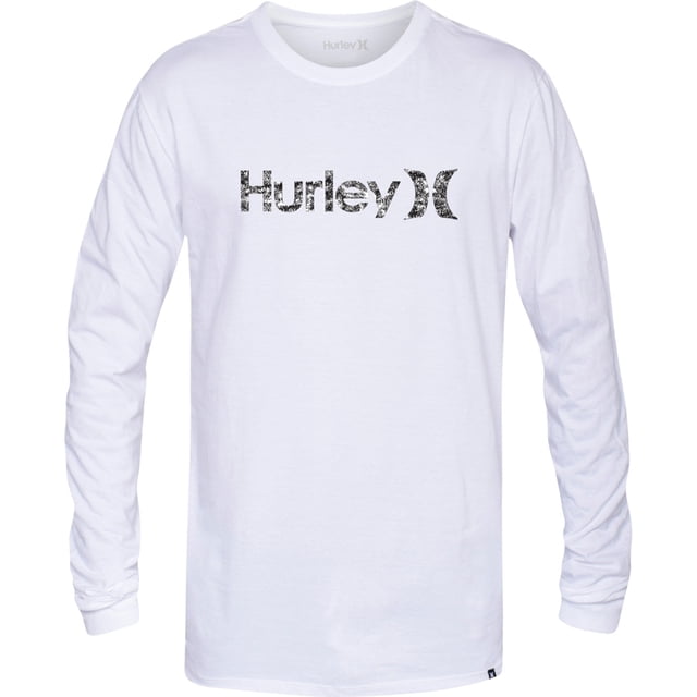Camiseta gráfica Hurley Oao para hombre color blanco talla mediana