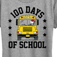 thumbnail image 3 of Peanuts - Snoopy One Hundred Days Of School - Women's Short Sleeve Graphic T-Shirt, 3 of 6