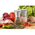thumbnail image 5 of Set of 2 spice grinders with adjustable ceramic grinder - Salt grinder and noble pepper grinder made of high-quality stainless steel - Also as chilli grinder [without spice content], 5 of 5
