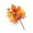 B, variant on Pnmtdaia Artificial Autumn Maple Leaf Floral Pick with Retro Brown Pumpkin Stem Fall Harvest Halloween Decorative Branch for Vase Home Shelf Farmhouse Thanksgiving Party Tabletop Ornament