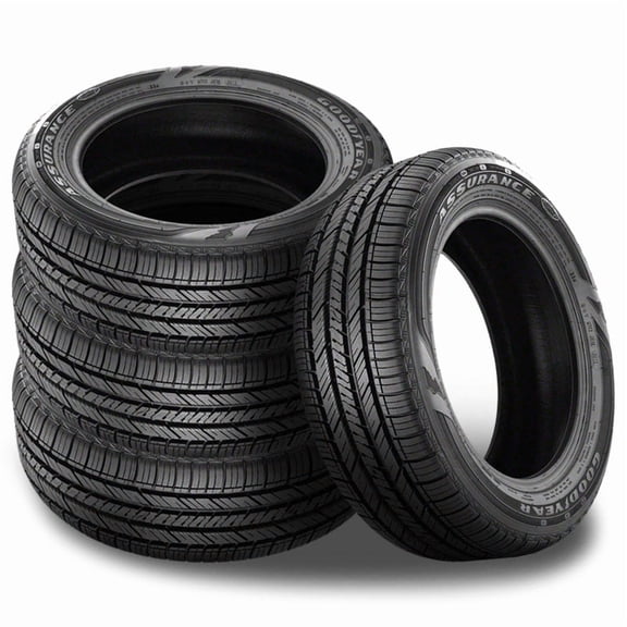 4 Goodyear Assurance Fuel Max 255/65R18 111H All Season 580AA 65K Mileage Tires 738004571 / 255/65/18 / 2556518