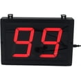 thumbnail image 4 of Btbsign 4'' Digital Counter 2 Digit Led Number Display with Remote Button Switch for Golf Visitor Lap Event, 4 of 5
