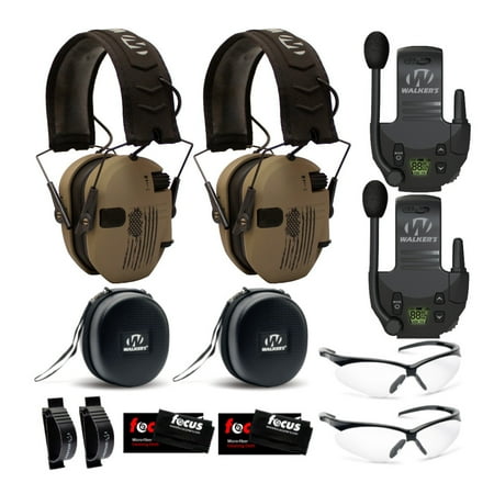 Walker s Razor Slim Electronic Shooting Hearing Protection ULTIMATE RANGE 2 PK