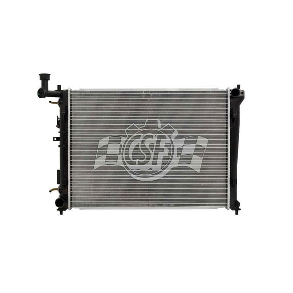 CSF 3340 1 Row Plastic Tank Aluminum Core Radiator