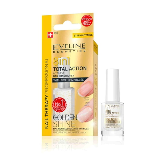 Total Action 8 in 1 Intensive Nail Conditioner - Golden Shine