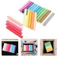 thumbnail image 4 of HLONK 24pcs Portable Teachers Chalks Water-soluble Colored Chalks Safety Chalks Blackboard Painting Chalks, 4 of 10