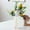 White, variant on WZXPWT European Vase, Modern Style Decorative Jar, Home Living Room Ornament, Multi-Purpose Green Flower Holder