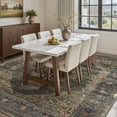 thumbnail image 3 of SIXHOME 6'x9' Area Rug Washable Retro Living Room Bedroom Carpet Soft Vintage Distressed Indoor Non Slip Rug Green, 3 of 8