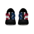 thumbnail image 4 of Happy 4th Of July Independence Day Shoes Sneakers Black Size 4, 4 of 7