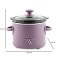 thumbnail image 5 of Mainstays Enchanting Purple 2 Qt Manual Slow Cooker, 5 of 6