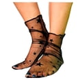 thumbnail image 4 of Calcetas Genevieve De Encaje Fino Transparente Tobillero 10 Pares, 4 of 7