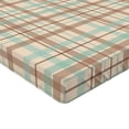 thumbnail image 2 of Ambesonne Ethnic Fitted Sheet, Old Traditional Design, Twin Size, Mint Green Beige Umber, 2 of 3