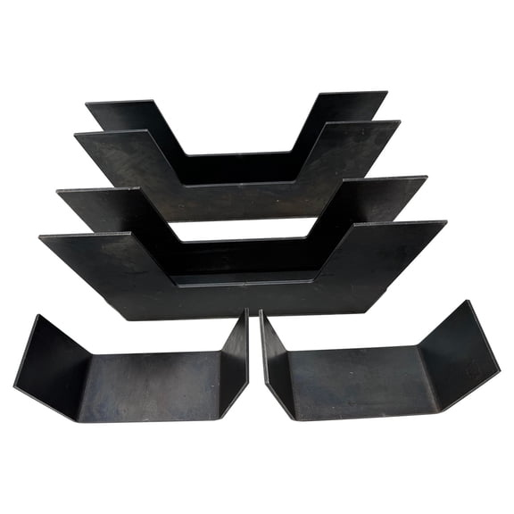 Under bed C Notch Kit for 1988-1998 Chevy GMC C1500 Truck, Weld on Suspension Lowering Kit