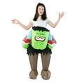 thumbnail image 4 of Scary Frankenstein Ride Inflatable Costume for Kids (Age 6+), 4 of 5