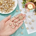 thumbnail image 5 of 200 Pcs Crystal Pearl Buttons Flower Claw Cup Rhinestones Gold Flatback Base Shiny Crystals Antique White Flower Faux Pearl Rhinestone Craft Buttons for Jewelry Sewing Supplies, 5 of 6