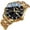 BW43_Gold with Black Face, variant on Watches for Men Fashion Quartz Wristwatch with Round Dial Casual Business Watches Stainless Gift 2026 Silver with White Face